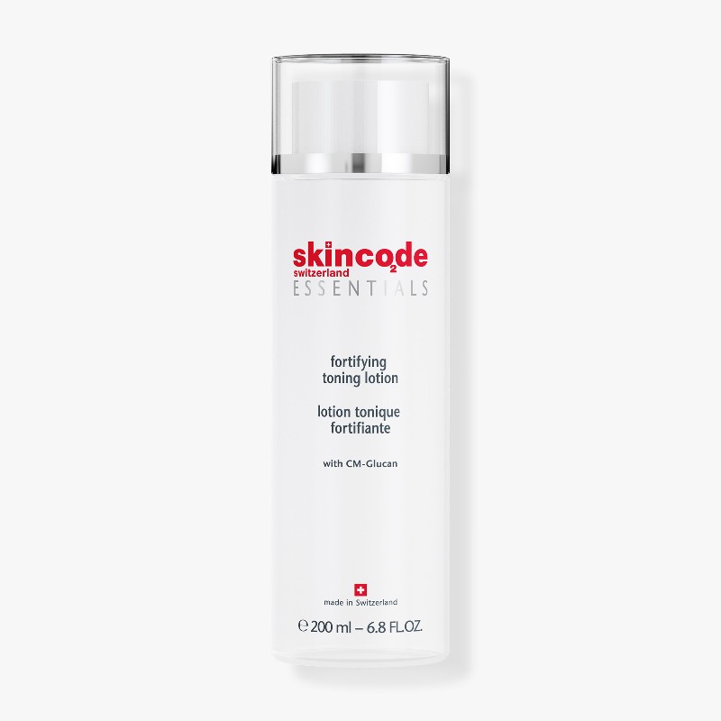 Dung dịch dưỡng ẩm Skincode Essential Fortifying Toning Lotion tinh khiết da 200ml - MS 1026