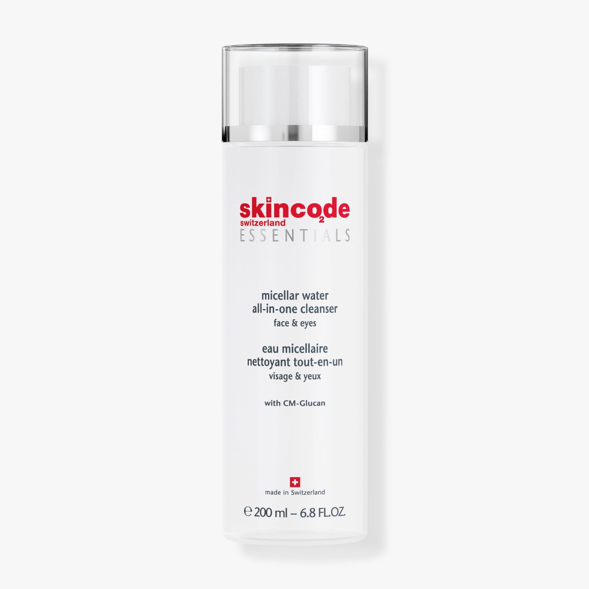 Sữa rửa mặt tẩy trang Skincode Micellar Water All In One Cleanser