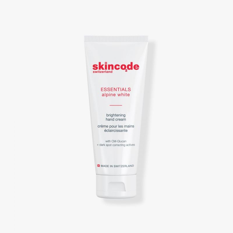 Kem dưỡng trắng da tay Skincode Essentials Alpine White Brightening Hand Cream 75ml - MS 1603