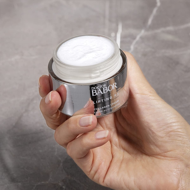 Doctor Babor Lifting Rx Collagen Cream chứa peptide, collagen biển và axit hyaluronic.