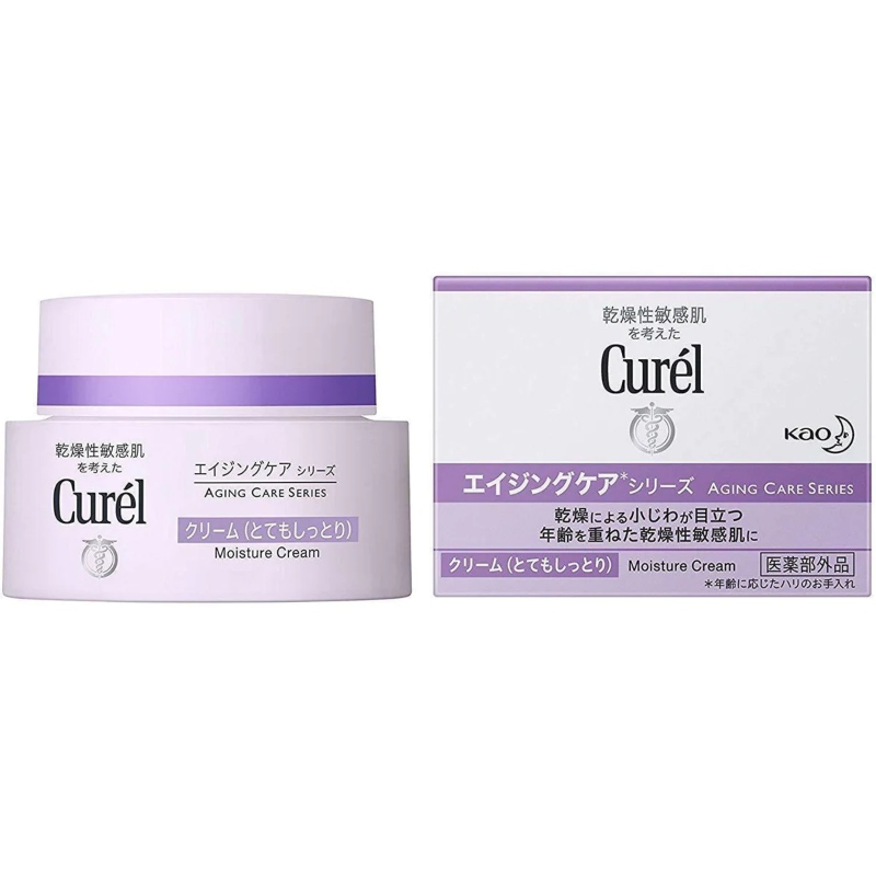Kao Curel Aging Moisture Cream an toàn với cả da nhạy cảm.