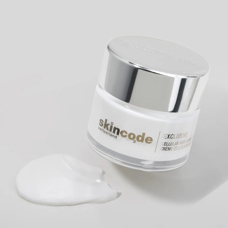Skincode Cellular Anti-Aging Cream đã được kiểm nghiệm da liễu tại Thụy Sĩ.