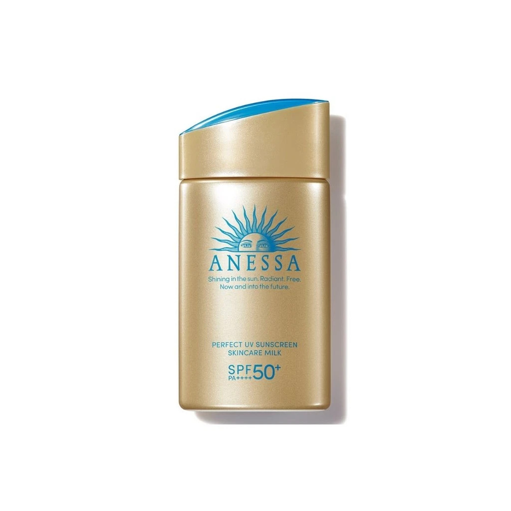 Kem chống nắng cho da khô Anessa Perfect UV Sunscreen Skincare Milk SPF 50+/PA ++++