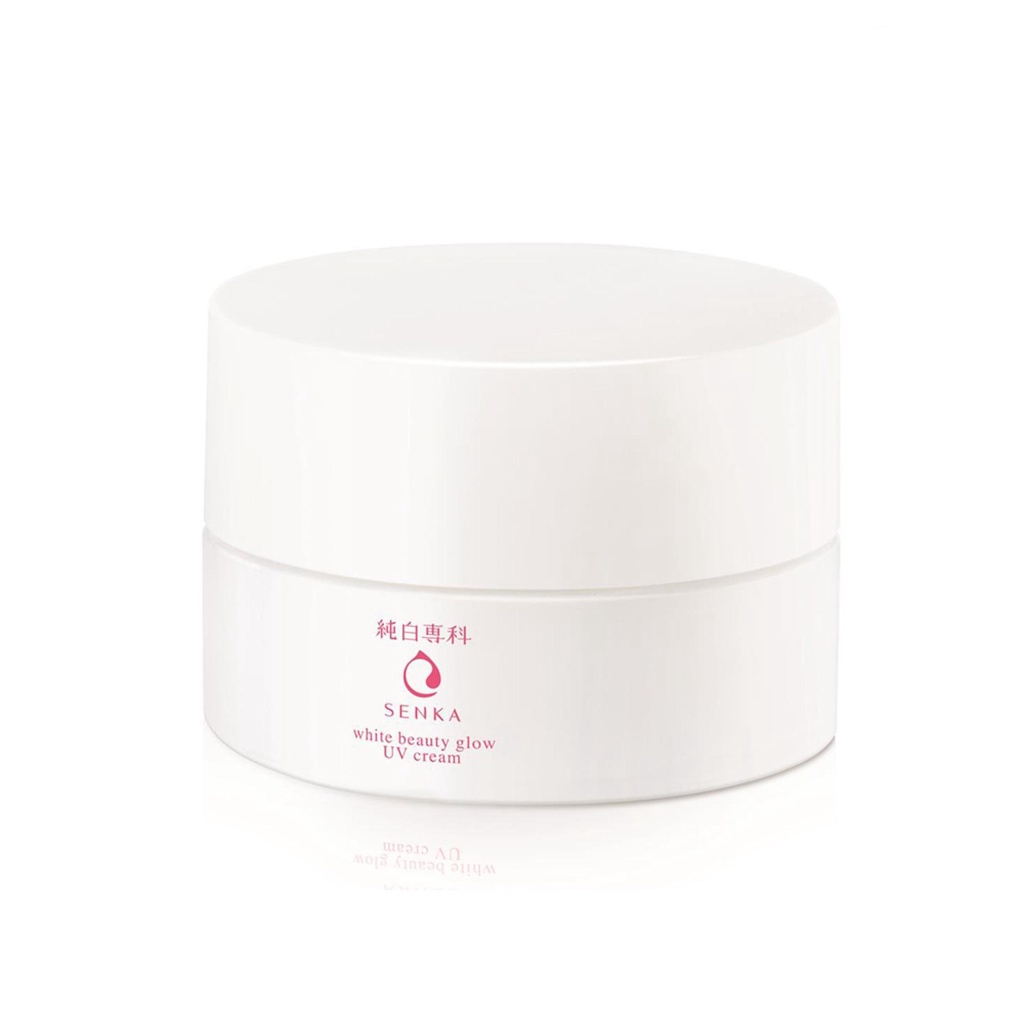 Kem dưỡng da chống nắng Nhật Bản Senka White Beauty Glow UV Cream SPF25/PA++