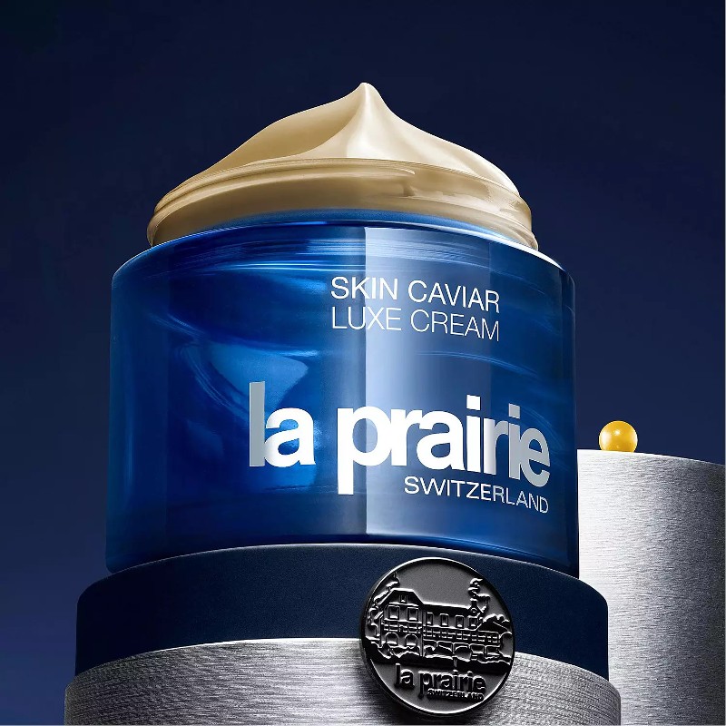 La Prairie Skin Caviar Luxe Cream được làm giàu từ chiết xuất trứng cá muối. 
