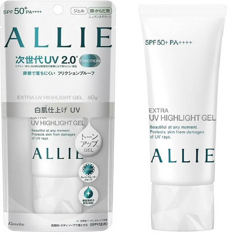Kem chống nắng dưỡng da Kanebo Allie Extra UV Highlight Gel SPF50+/PA++++