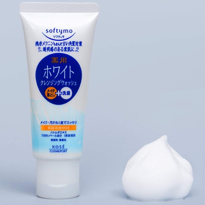 Kosé Cosmeport Softymo Cleansing Foam White có giá thành rẻ, dễ tìm mua.